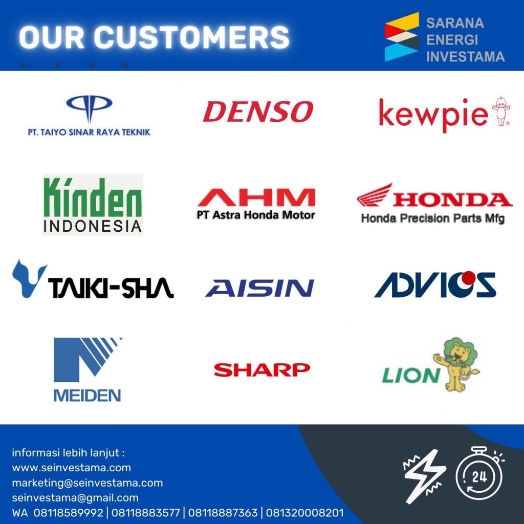 Project Reference Installation And Maintenance Mep-Hvac 4 Pt Sarana Energi Investama Panel maker listrik