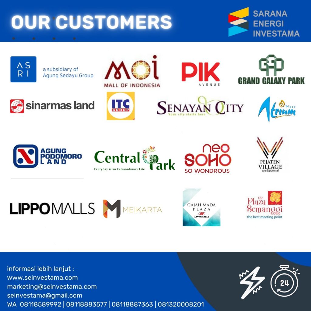 Project Reference Installation And Maintenance Mep-Hvac 5 Pt Sarana Energi Investama Panel maker listrik