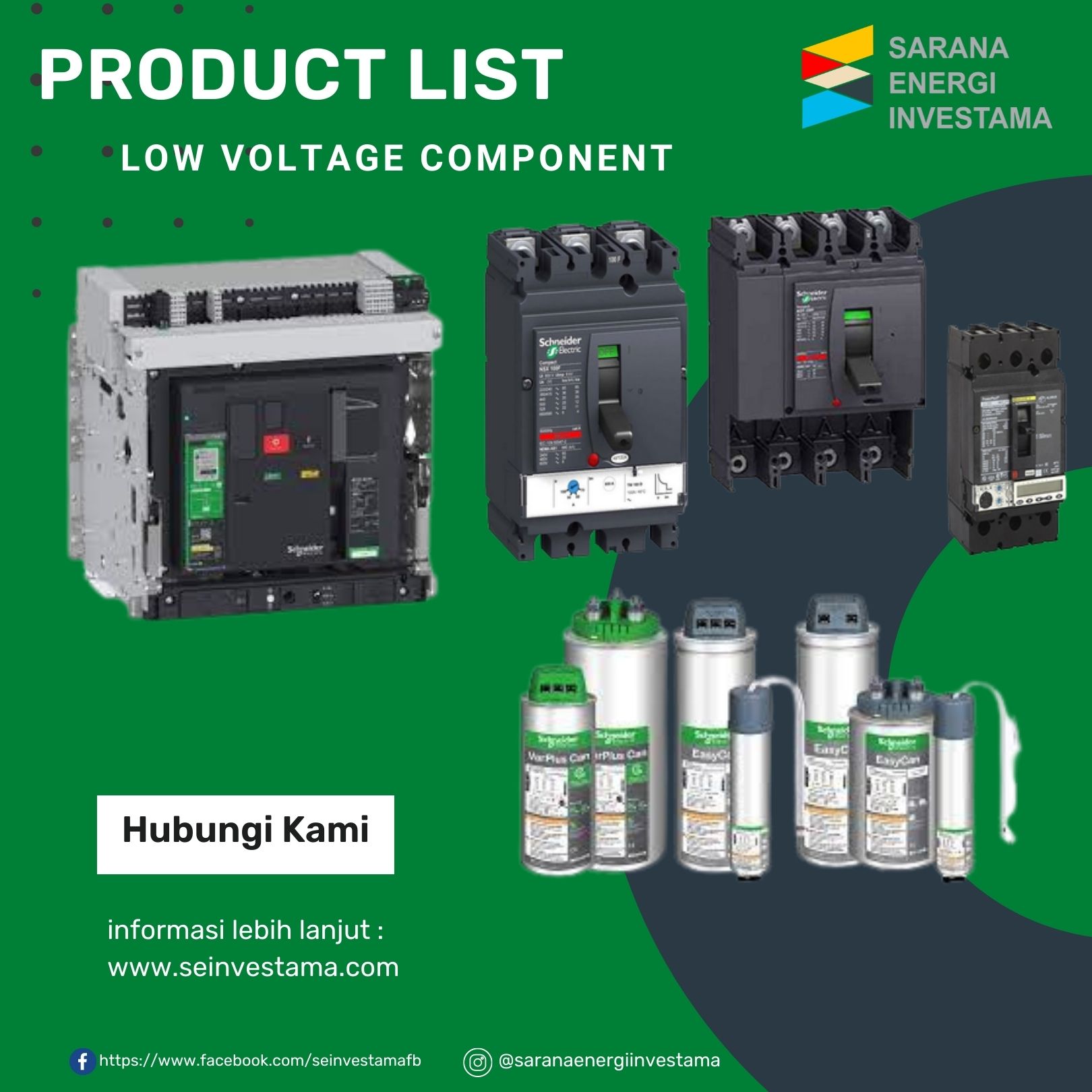 Low Voltage Component 1 PT SARANA ENERGI INVESTAMA Low Voltage Component