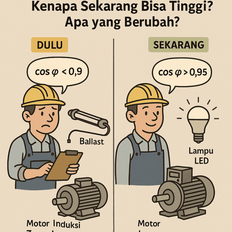 Dulu Cos Phi Selalu Di Bawah 0.9 – Kenapa Sekarang Bisa Tinggi? Apa yang Berubah?